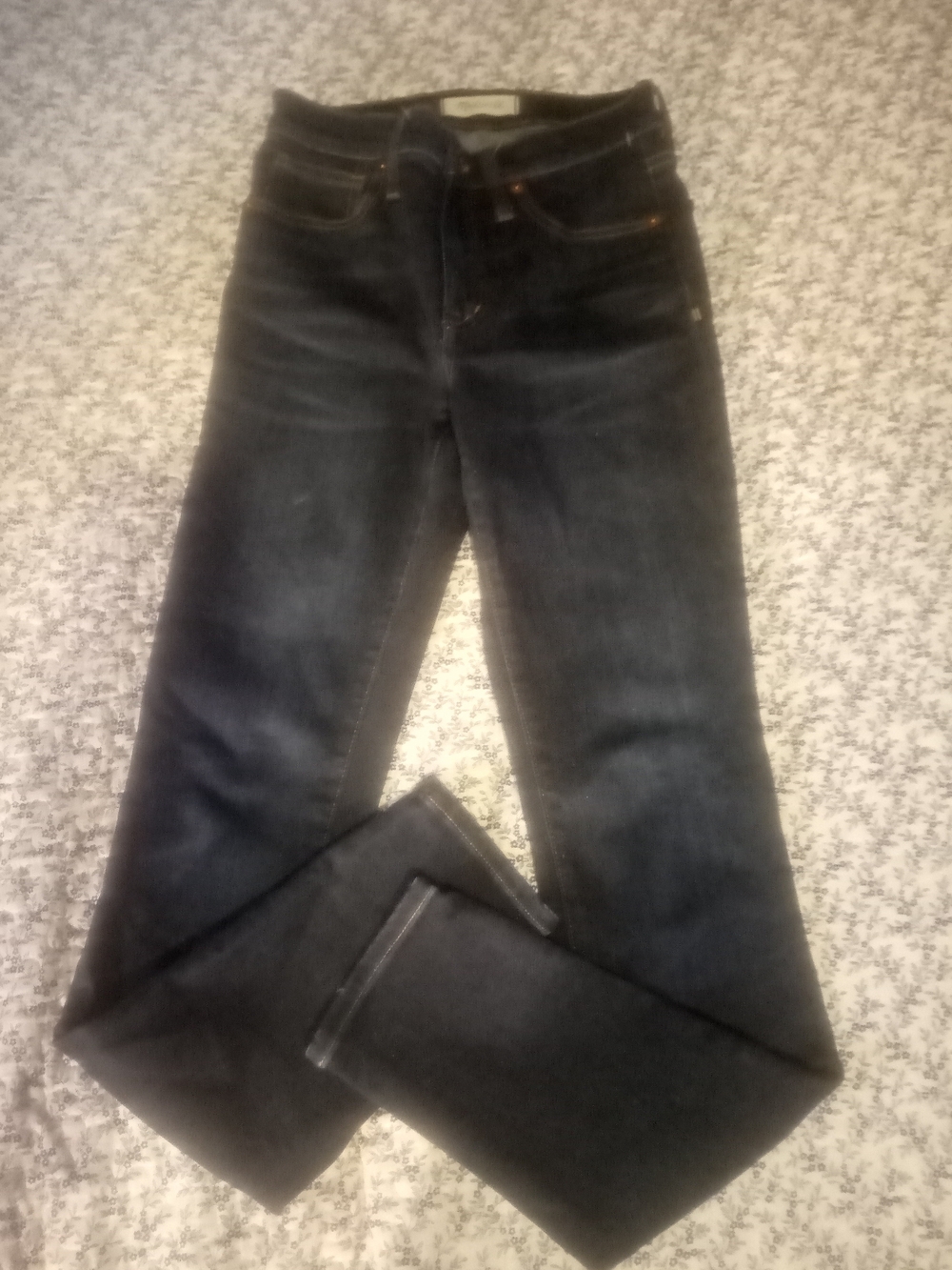 Madewell Men's Black Slim Straight Jeans